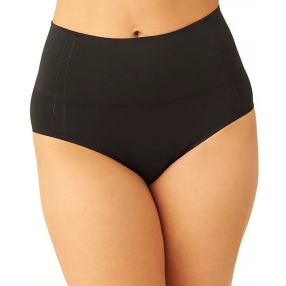 Wacoal Women's Size Medium Black Smooth Series Shaping Brief Panty 809360 New - Picture 1 of 7